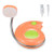 Book Light  HONGUT Kids Reading Lights for Books in Bed  LED Clip on Reading Lights  USB Rechargeable Small Bookmark Light  3 Brightness Dimmable Read
