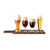 Final Touch 6-Piece Beer Tasting Paddle Set