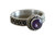 Purple Amethyst Gemstone Sterling Silver Ring size 9 February Birthstone