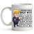 YouNique Designs 10 Year Anniversary Coffee Mug for Her  11 Ounces  Trump Mug  10th Wedding Anniversary Cup For Wife