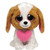 Ty Beanie Boos Cookie Dog with heart for Mothers Day
