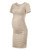 KIM S Maternity Dresse Baby Shower Dress for Special Occasions Champagne Small