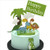 Jurassic Dinosaurs Cake Toppers - 11 Pcs Dinosaurs Family Cake Decorations for Dinosaurs Theme Birthday Party and Baby Shower