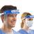 Face Shield Anti-spitting Transparent Mask Anti-Saliva Anti-Fog Adjustable Protective Hat Women Men -Adult Face Shield 5pcs-