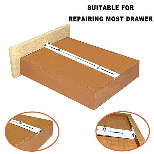 FRMSAET Drawer Repair Kit Used to Reinforce and Repair Wooden/MDF