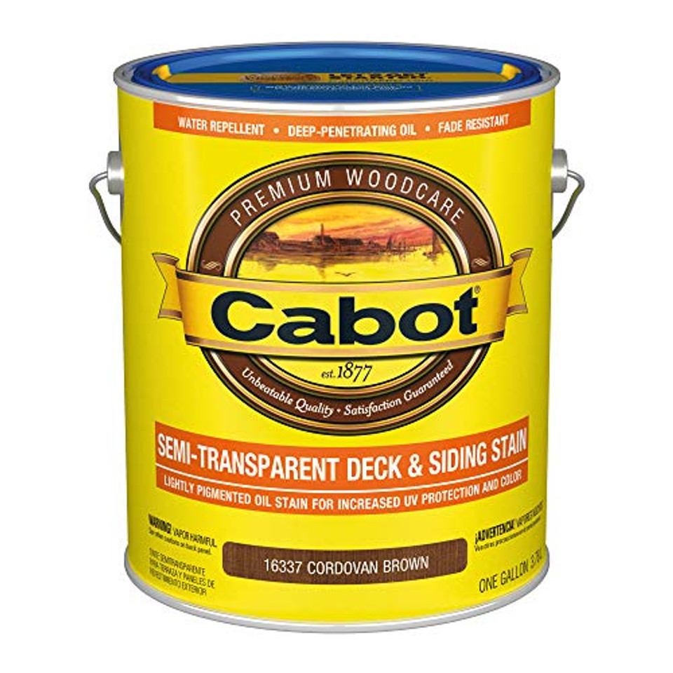 Cabot 1400016337007 SemiTransparent Deck Siding Low VOC Cabot 1400016337007 SemiTransparent Deck Siding Low VOC
