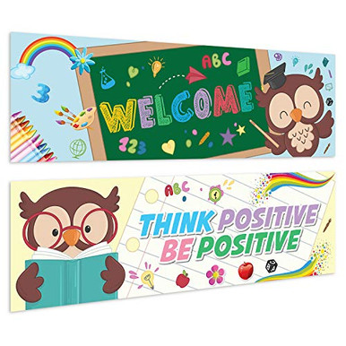 Sweetzer and Orange Motivational Banners Growth Mindset Posters ...