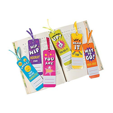 Fun Express Ruler Bookmarks Fun Express Hip Hip Hooray Laminated Bookmarks - 48 Pieces ...