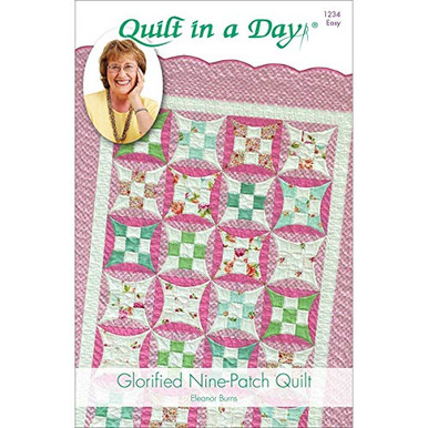 Quilt In A Day Glorified Nine Patch Quilt Pattern Warehousesoverstock