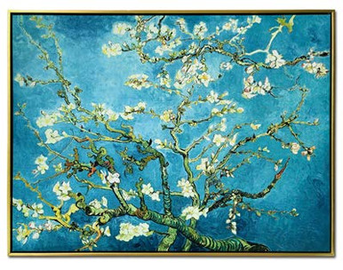 Wieco Art Framed Art Giclee Canvas Prints of Almond Blossom by Vincent ...