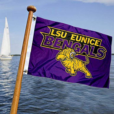 College Flags and Banners Co- LSUE Bengals Boat and Nautical Flag