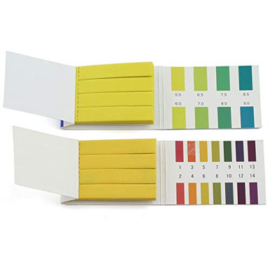 PZRT 2-Pack Ph 1-14 and PH5-5-9-0 PH Test Strips Extensive Precision ...