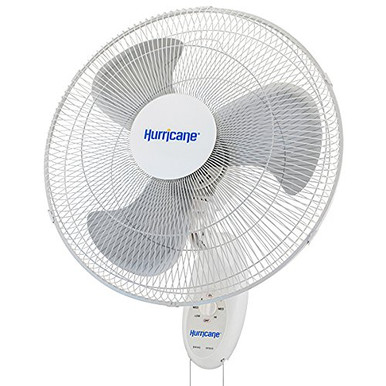 Hurricane Wall Mount Fan - 18 Inch | Supreme Series | Wall Fan with 90 ...