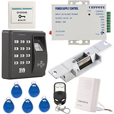 UHPPOTE Fingerprint RFID EM-ID Card Access Control System Kit With NO ...