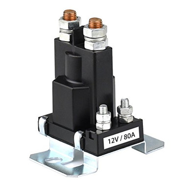 Cllena 12V 80 Amp Relay Battery Isolator for Car Van Rv Truck Trailer