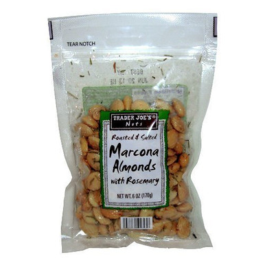 Trader Joes Roasted and Salted Marcona Almonds with Rosemary by Trader ...