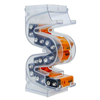 Battery Ladder -TM- 9V Battery Holder Stackable Wall Mountable ...