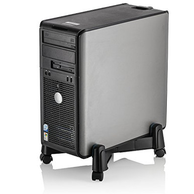 Steel Computer Caddy Halter LZ-401 PC Computer Stand Case Caddy for Desktop/Tower Cases with ...