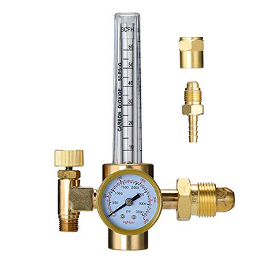 Kit Tubo Gas Con Regolatori Per Saldatore Tubo Gas Per Saldatura Con 4 Regolatori E Misuratori Di Portata - Adatto A Miller, Lincoln MIG/TIG - Foto 3