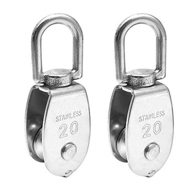 M20 Double Pulley Stainless Steel Wire Rope Crane ... – Grandado