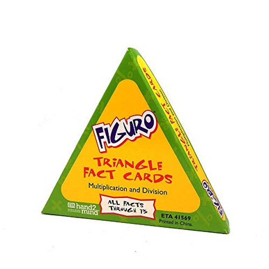 hand2mind - 41569 Figuro Fact Family Math Cards MultiplicationDivision ...