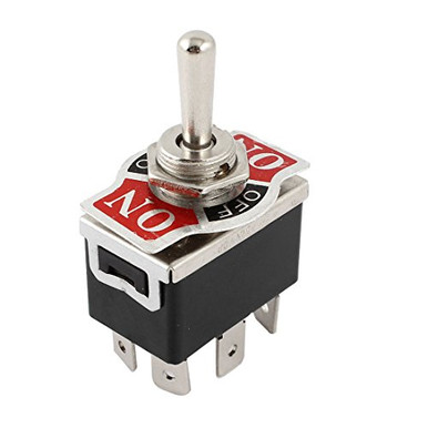 Spdt Rocker uxcell SPDT Rocker Toggle Switch Heavy-Duty 15A 250V 20A 125V 3P ONON 1 ...