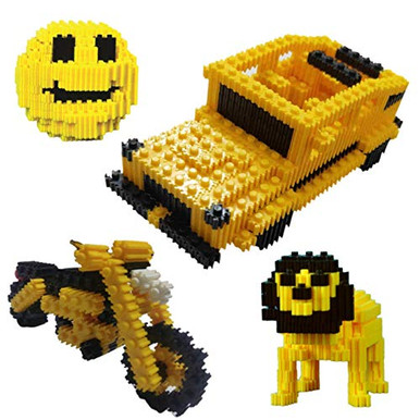 Atom Mini Building Blocks - Build Super Heroes Airplanes Trucks More ...