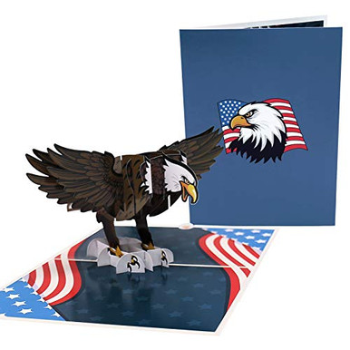 Oritouchpop Bald Eagle Pop Up Card - Presidential Election Celebration ...