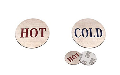 Hot Stick Label Stainless Steel Self Stick Cold Water Label Hot Water Label Hot Label ...