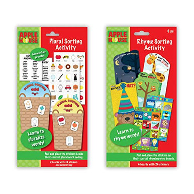 Word Sort Rhyme B-THERE Bundle of 2 Word Sorting Activities for Children_ Rhyme Sorting ...