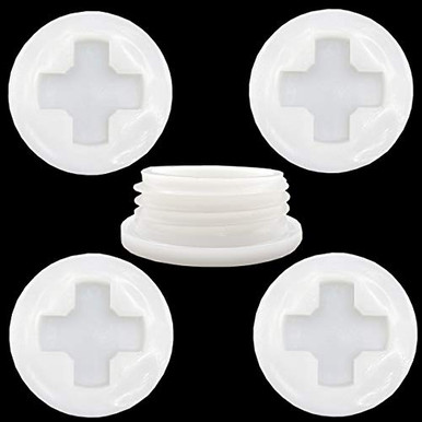 5 PCS 2 Bung Cap with Gasket Poly Buttress Drum Bung for 55 Gallon ...