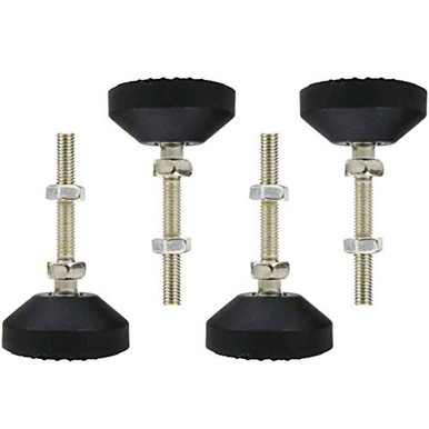 LICTOP 4 Pack M8x50 Thread Furniture Glide Swivel Leveling Mount Heavy ...