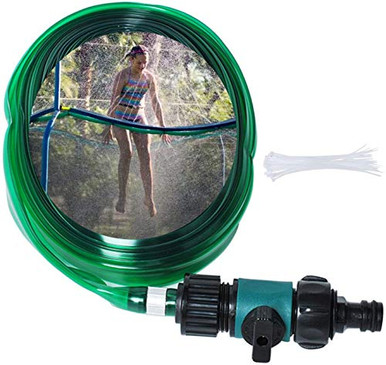 wadoy Trampoline Sprinkler Waterpark Fun Summer Outdoor Water Games for ...