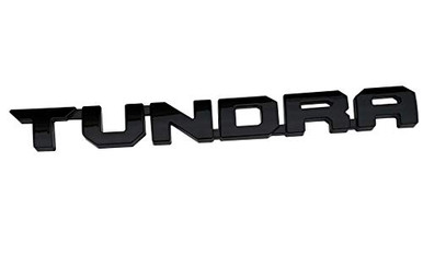 Matte Blackout for Door grille 2022 23 24 Tundra SR5 4X4 Overlay Emblem