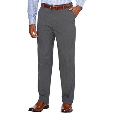 Kirkland Signature Men's Non-Iron Comfort Dress Pants - Tapered Leg, Pleated Front (G41)