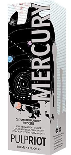 Pulp Riot Semi-Permanent Hair Color 4oz- Mercury - Warehousesoverstock