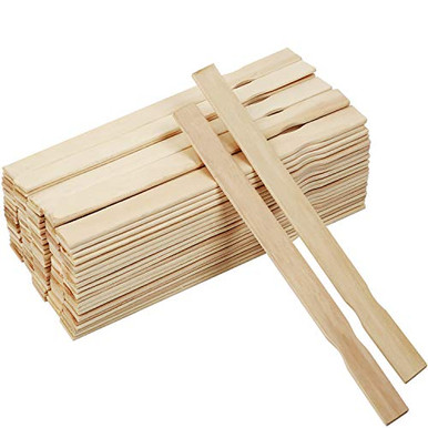 200 PCS 14 Inch Length Paint Sticks KINJOEK Premium Wood Multi-Purpose ...