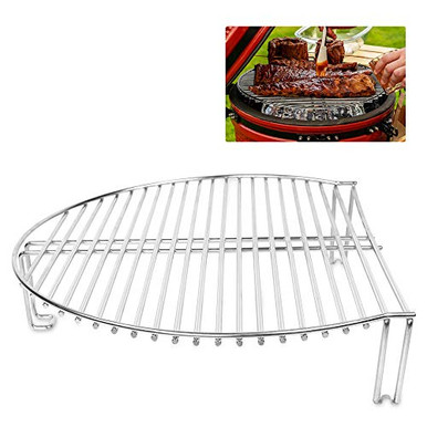 CHARAPID Stainless Steel Cooking Grill Expander Grill Stack Rack Fit 18 ...