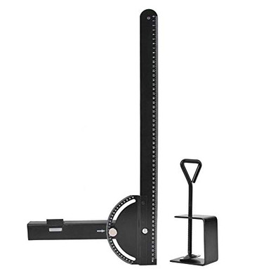 Mesurment Guide Ruler Angle Measurement Ruler Multifunctional Movable Guide Ruler 550mm Round ...