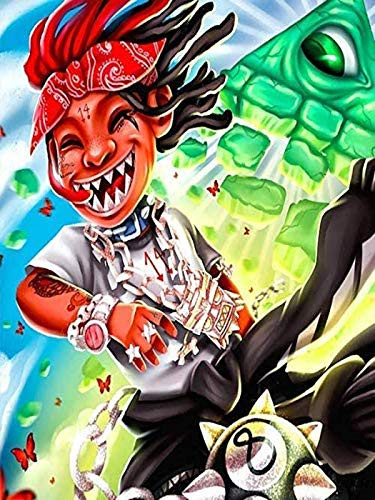 Juice Wrld American Rapper Trippie A Love Letter to You 12 x 16 inch