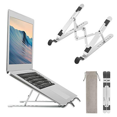 Laptop Stand Adjustable Height Portable Foldable Ergonomic Computer ...