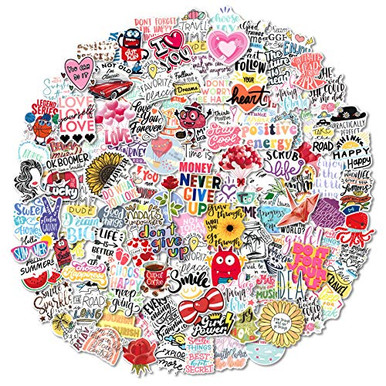 Inspirational Quote Stickers 300pcs Positive Motivational Stickers for ...