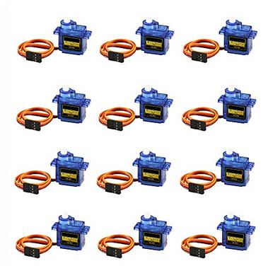 Alinan 12pcs SG90 9g Micro Servo Motor Kit – For RC Robots, Cars, Helicopters - View #8