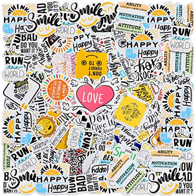 200 Pieces Positive Motivational Stickers for Hydroflasks Encouragement ...