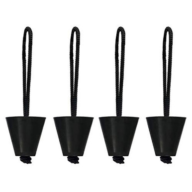 Pack of 4 Universal Kayak Scupper Plug Kit _Fit Hobie Kayaks_ Native ...