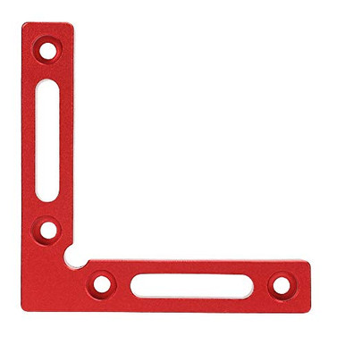 Mocoum Aluminium Alloy 90 Degree Positioning Squares 4.7" X 4.7"(12x12cm) Right Angle Clamps Woodworking Carpenter Tool Corner Clamping Square For Picture Frame Box Cabinets Drawers