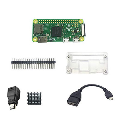 DIGISHUO 6 in 1 Kit Raspberry Pi Zero 1GHz 512M and Case and Mini HDMI