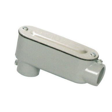 Morris 14155 EMT Set Screw Conduit Body, Aluminum, Type LB, Cover and ...