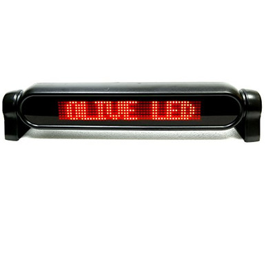 Car Rear Window Sign Board Scrolling RedBlue Message Display Board with ...