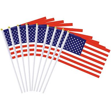 Small Event Flags July miracle 2OPCS United States Flag 5_5 X 8 Inch National Small Mini ...